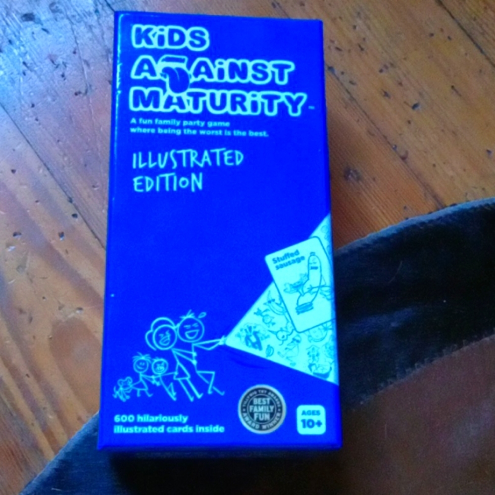 Brand new kids against maturity family game